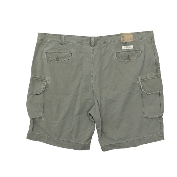 NEW Vintage Ralph Lauren Gellar Fatigue Cargo Shorts! 50 B Weathered Olive Green - Picture 2 of 4